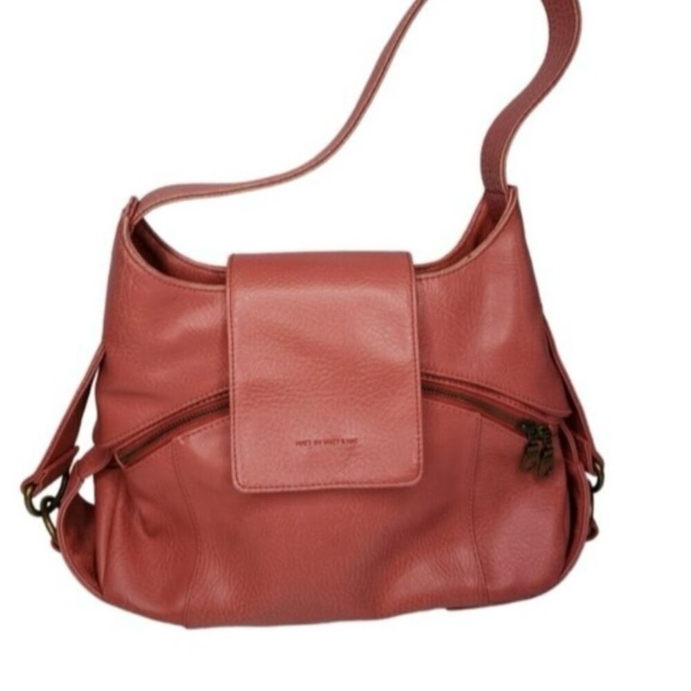 Matt & Nat Pink  Hobo Bag Shoulder Bag Faux Leather Vegan